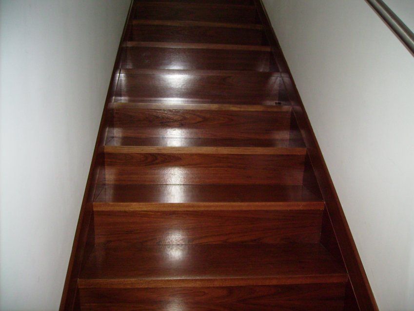 Escaleras de madera