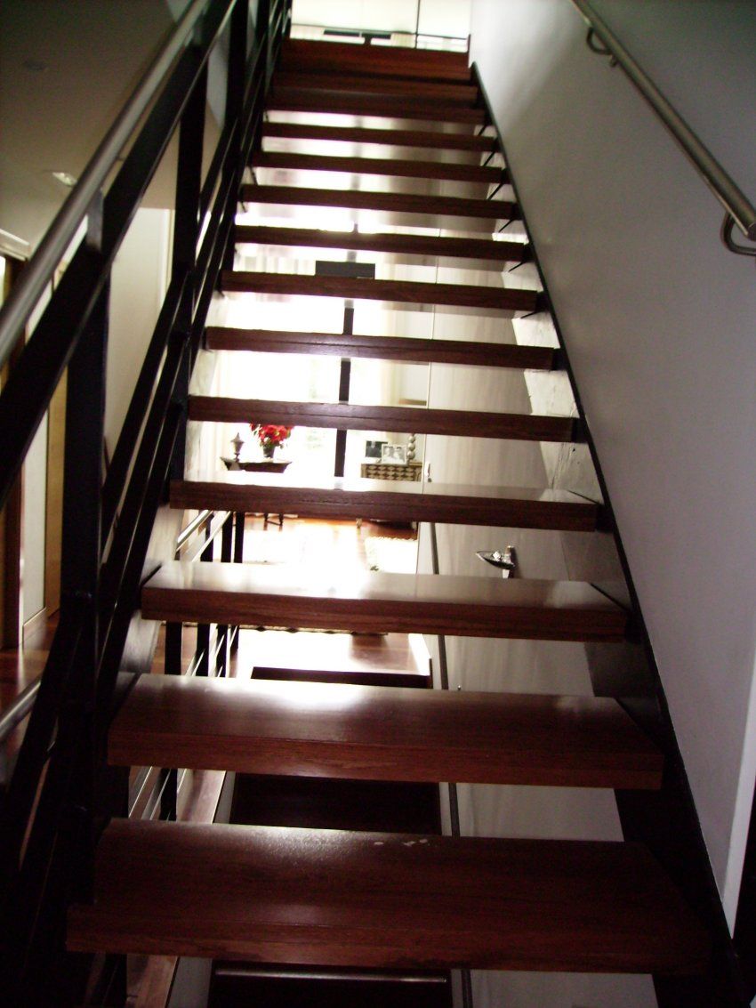 Escaleras de madera